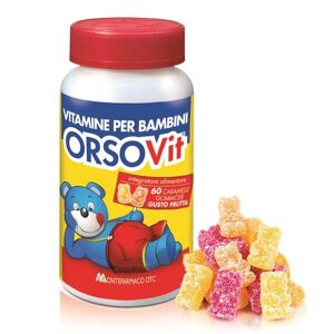 ORSOVIT 60 Caramelle Gommose Gusto Frutta