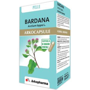 ARKOPHARMA Arkocapsule Bardana Integratore Alimentare 45 Capsule