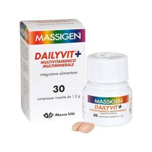 MASSIGEN Dailyvit+ Integratore Alimentare 30 Compresse