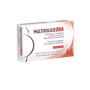 LJ PHARMA Multifolico Dha Multivitaminico 60 Capsule