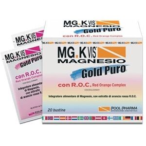 MG.K VIS Gold Magnesio Citrato 20 Bustine