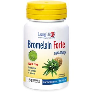 LONGLIFE Bromelain Forte 30 Compresse Rivestite