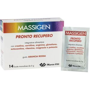 MASSIGEN Pronto Recupero Gusto Arancia Rossa 14 Buste