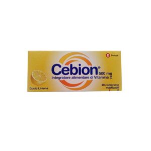 CEBION Vitamina C Masticabile 500 Mg Limone 20 Compresse