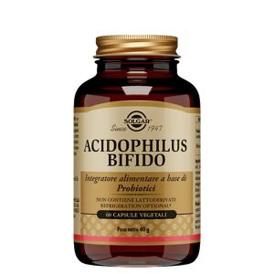SOLGAR IT. MULTINUTRIENT SpA Acidophilus Bifido 60 Capsule Vegetali