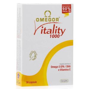 U.G.A. Nutraceuticals Srl OMEGOR VITALITY 1000 30 CAPSULE MOLLI