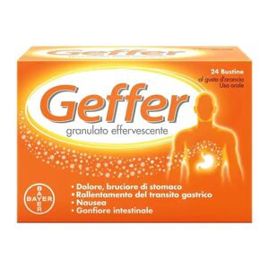 BAYER SPA Geffer Granulato Effervescente 24 Bustine 5 g