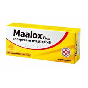 SANOFI SpA Maalox plus 30 compresse masticabili