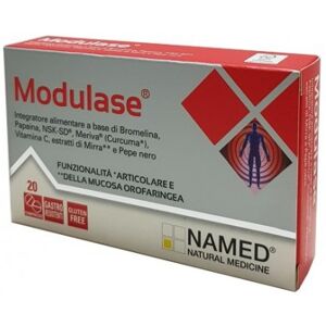 Named Modulase integratore a base di bromelina e papaina 20 cpr