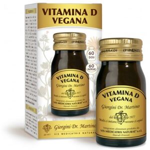 Dr. Giorgini vitamina D Vegana 2000 UI 60 Pastiglie da 500 mcg