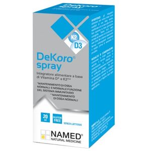 Named DeKoro Spray 20 ml Integratore a base di vitamina D3 e K2