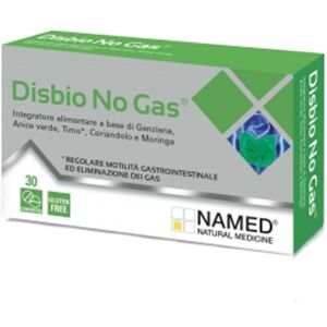 Named Disbio No Gas 30 cpr Integratore a base di genziana