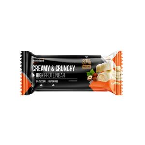 EthicSport Creamy & Crunchy High Protein Bar Barrette Proteiche 37% Gusto Bianco e Nocciola
