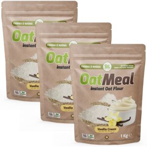 Daily Life Instant Oatmeal farina d'avena 3 X 1 kg gusto Vaniglia