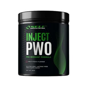 Self Inject 400 gr Pre Workout con Citrullina, Arginina AAKG, Beta alanina e caffeina