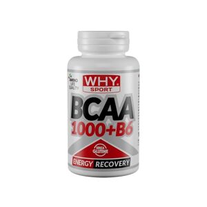 WHY Sport BCAA 1000 + B6 Aminoacidi Ramificati 100 cpr