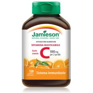 Jamieson Vitamina C 1000 mg 120 cpr Masticabile Arancia