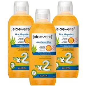 Zuccari Aloe VeraX2 Aloe Magnifica 3 X 1000 ml