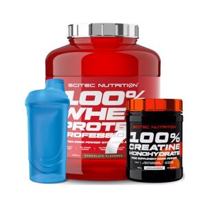 Scitec Nutrition 100% Whey Protein Professional 2350 gr + Creatina 300 gr + Shaker
