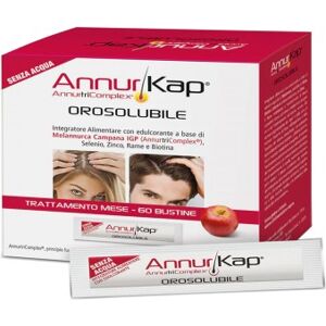 Annurkap Orosolubile 60 bustine annutricomplex Anticaduta capelli