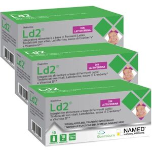 Named LD2 Fermenti Lattici con lattoferrina 3 X 10 falconi da 10 ml