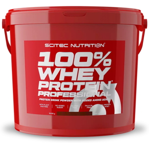 Scitec Nutrition 100% Whey Protein Professional 5000 gr 5kg Proteine del siero del Latte