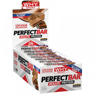 WHY Sport Perfect Bar 28 Barrette Proteiche da 50 gr 50% di Proteine