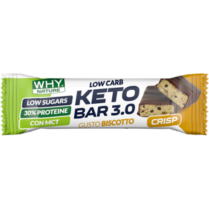 WHY Nature Keto Bar 1 Barretta Proteica da 30 gr