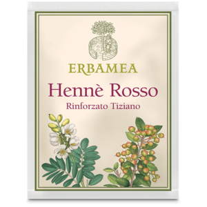 Erbamea Hennè Rosso Rinforzato Tiziano 100 gr