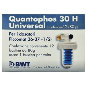 BWT QUANTOPHOS 30 H UNIVERSAL POLIFOSFATI IN POLVERE CONFEZIONE 12 BUSTE DA 80 GR. 16032