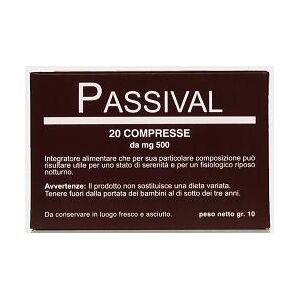 So.Gi.Pharma Srl Passival-Estr Erbe 20 Cpr