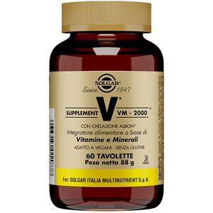 Solgar It. Multinutrient Spa Vm-2000*supplement60tav.Solgar