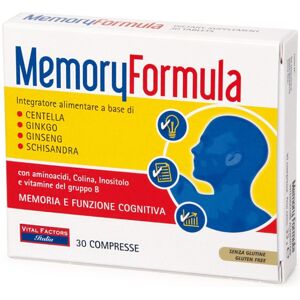 Vital Factors Italia Srl Memory Formula 30cpr