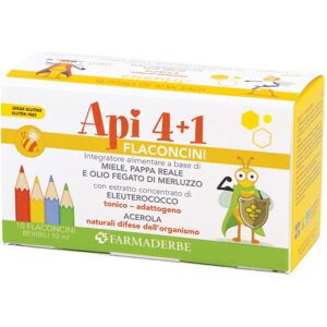 Farmaderbe Srl Api Quattro Liq 10fl 10ml