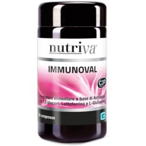 Nutriva Immunoval Integratore Alimentare 30 Compresse Cabassi E Giuriati