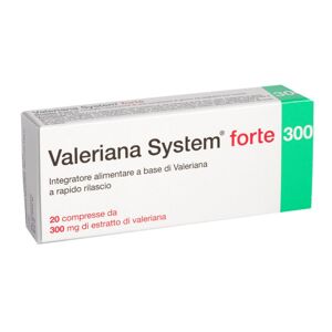 Fidia Healthcare Srl Valeriana 'System Forte 20cpr