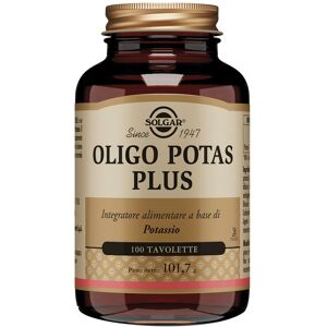 Oligo Potas Plus Integratore Alimentare 100 Tavolette Solgar