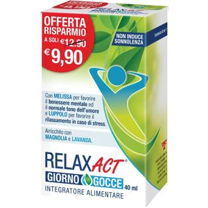 relax act giorno gocce 40 ml