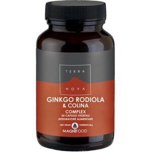 Forlive Srl Ginkgo Rodiola Colina 50cps Ve