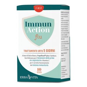 Erba Vita Immun Action Flu 10stickpack