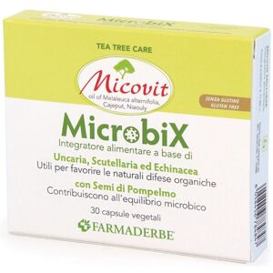 Farmaderbe Srl Micovit Microbix 30cps