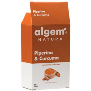 Algem Natura Srl Algem Piperina&Curcuma 60 Cps