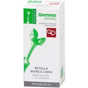 FITOMEDICAL Srl Betulla Bianca Linfa Gemmo Derivato Bio 50 Ml Ftm