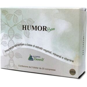 Alchimia benoit srl Alchimia Benoit Humor Ben Integratore Alimentare 60 Compresse