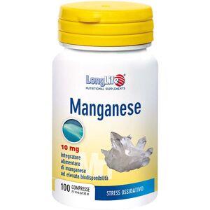 LONGLIFE Srl Longlife Manganese 10mg100cpr