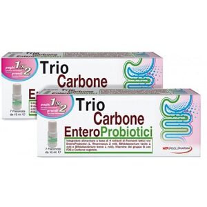 Pool pharma srl Triocarbone Enteroprobiot 7fl