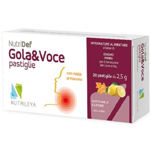 NUTRILEYA Srl Nutridef Gola&voce Mi/li20past