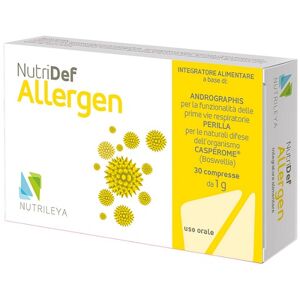 NUTRILEYA Srl Nutridef Allergen 30cpr