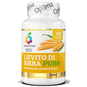 Optima naturals srl Lievito Di Birra 120cpr Colour