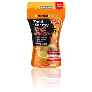 Namedsport srl TOTAL ENERGY FRUIT JELLY  PEACH / ORANGE / LEMON 42g